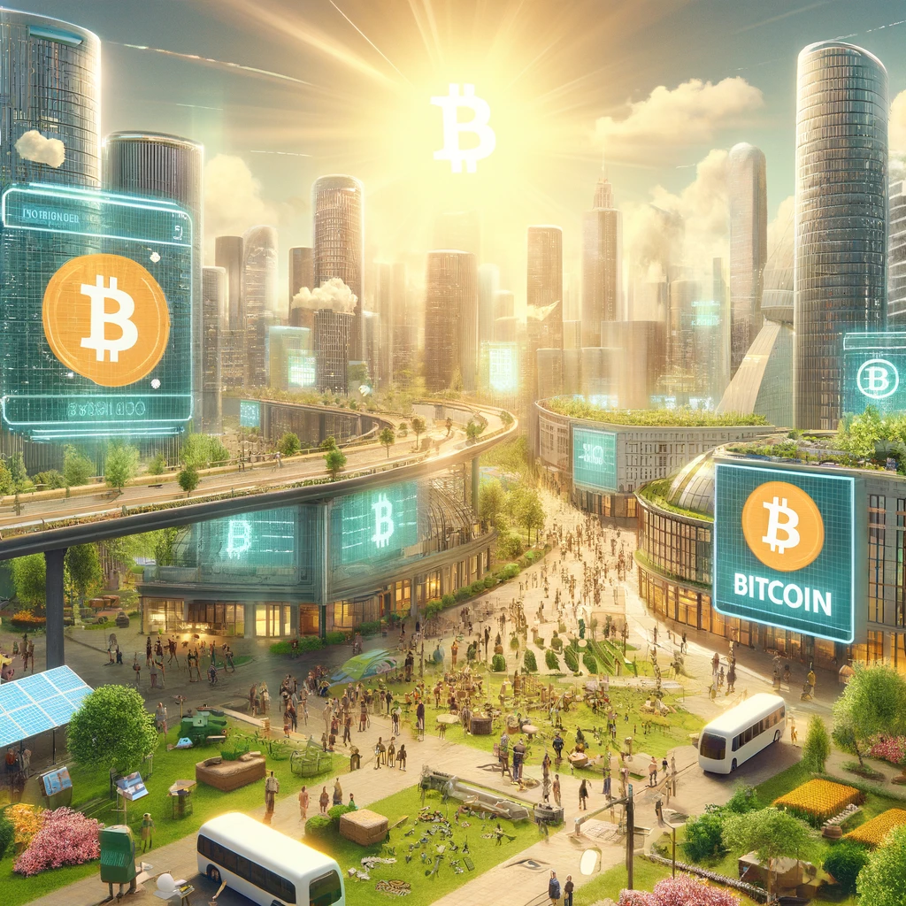Bitcoin ger oss en ljus framtid Bild